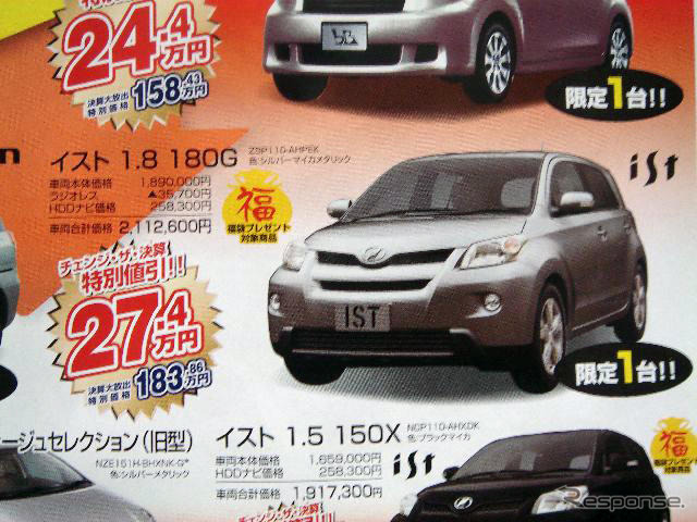 【新車値引き情報】このプライスでコンパクトカーを購入できる!!