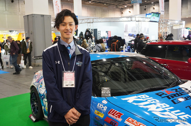 近畿大学体育会自動車部「KINDAI BIG BLUE RACING」の木暮陵弥さん