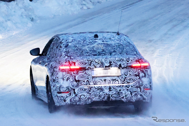 アウディ RS6 e-tron プロトタイプ(スクープ写真)