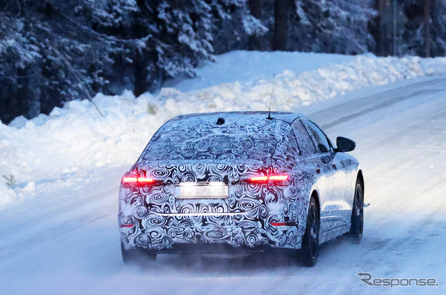 アウディ RS6 e-tron プロトタイプ(スクープ写真)