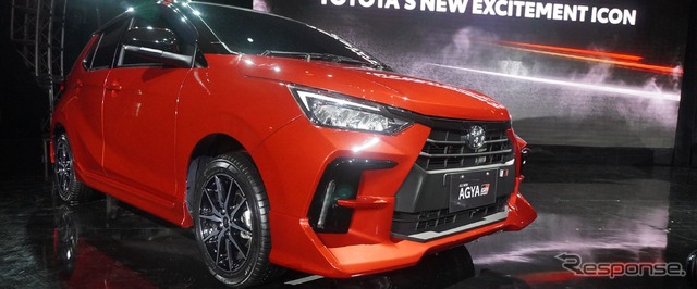 トヨタ・アギア 新型の「GRスポーツ」