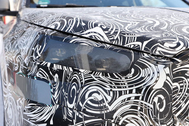 BMW iX2 市販型プロトタイプ(スクープ写真)