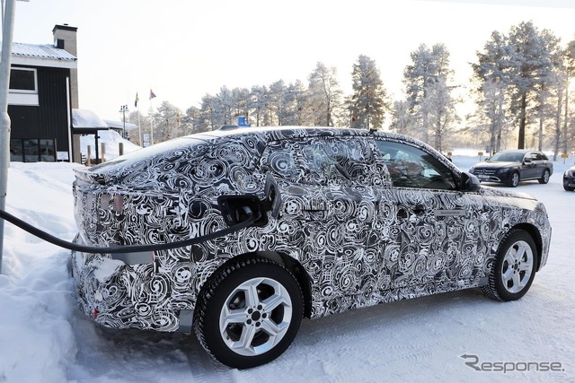 BMW iX2 市販型プロトタイプ(スクープ写真)