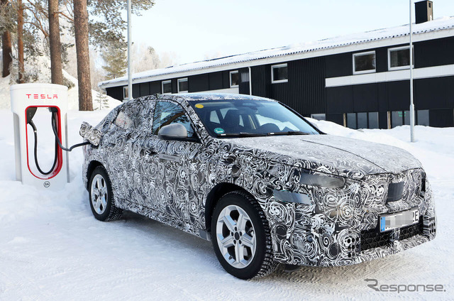 BMW iX2 市販型プロトタイプ(スクープ写真)