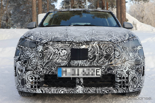 BMW iX2 市販型プロトタイプ(スクープ写真)