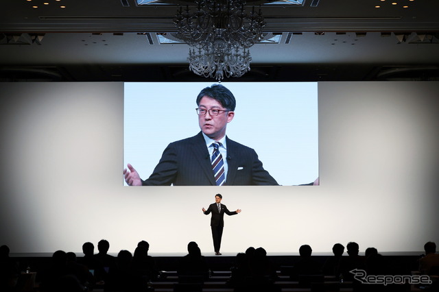 トヨタ自動車の佐藤・次期社長のプレゼンテーション（2月13日）
