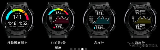 ブガッティセラミックエディションワン(BUGATTI SMARTWATCHES JAPAN)