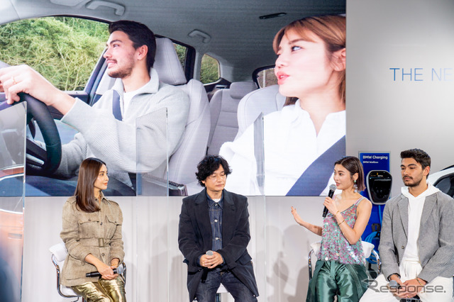 島袋さん石倉さん夫妻は、子どもが寝たときなど、静かな車内環境はありがたいというお話をされていた。