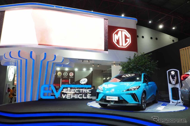 IIMS 2023でインドネシア販売が発表された「MG4 EV」