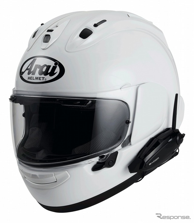 ヘルメット取付けイメージ(Arai RX-7X)