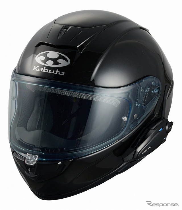 ヘルメット取付けイメージ(OGK KABUTO AEROBLADE-6)