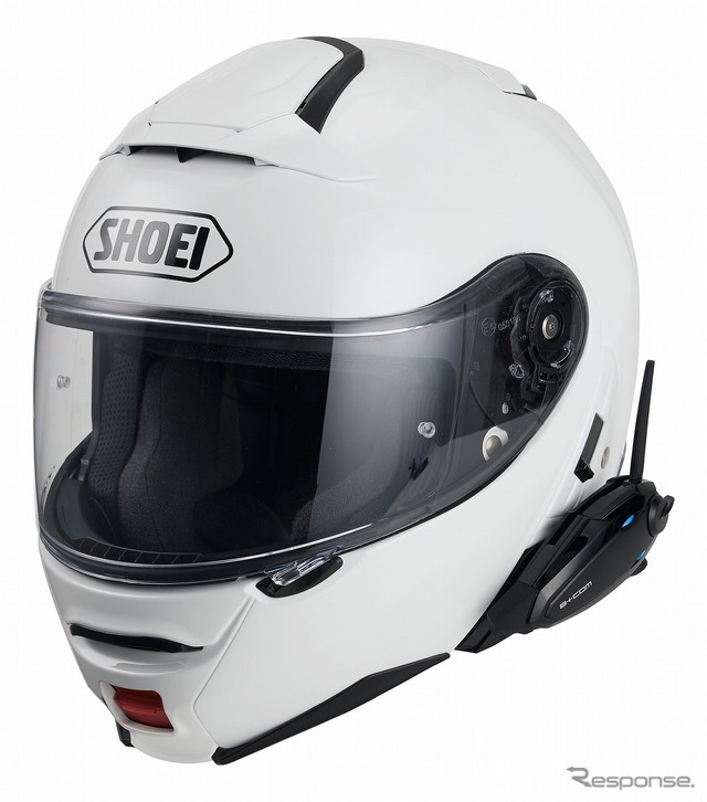 ヘルメット取付けイメージ(SHOEI NEOTEC II)