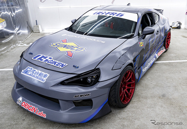トヨタ 86用ドリフトライン実装例