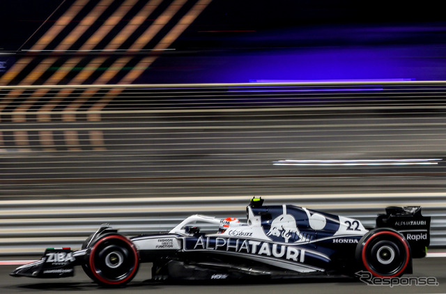 #22 角田裕毅(アルファタウリ / 2022年F1アブダビGP)
