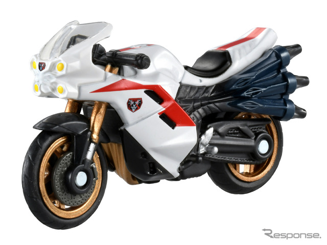 トミカプレミアム アンリミテッド、シン・仮面ライダー サイクロン号(仮面ライダーver.) (c) TOMY / (c) 石森プロ・東映/2023「シン・仮面ライダー」製作委員会