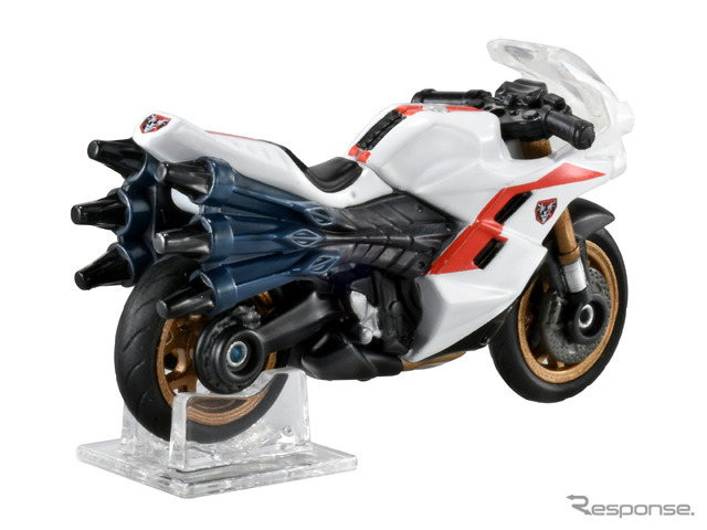 トミカプレミアム アンリミテッド、シン・仮面ライダー サイクロン号(仮面ライダーver.) (c) TOMY / (c) 石森プロ・東映/2023「シン・仮面ライダー」製作委員会