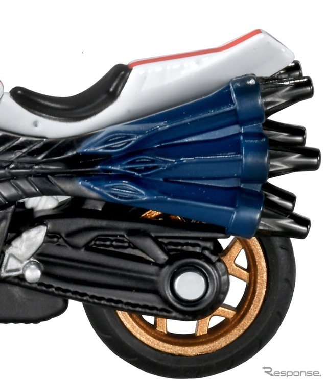 トミカプレミアム アンリミテッド、シン・仮面ライダー サイクロン号(仮面ライダーver.) (c) TOMY / (c) 石森プロ・東映/2023「シン・仮面ライダー」製作委員会