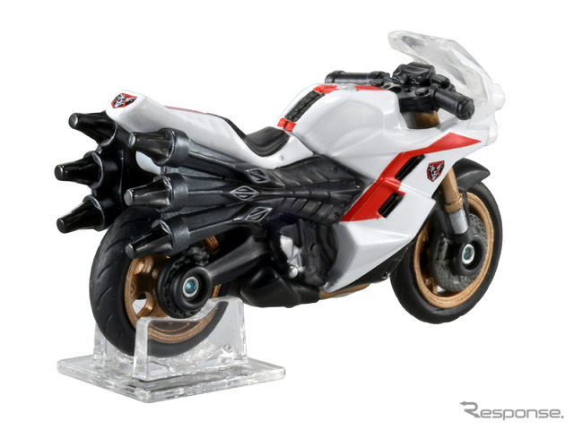 トミカプレミアム アンリミテッド、シン・仮面ライダー サイクロン号(仮面ライダー第2号ver.) (c) TOMY / (c) 石森プロ・東映/2023「シン・仮面ライダー」製作委員会