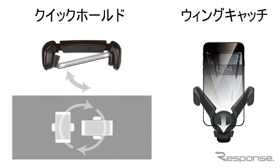 片手で簡単ホールド