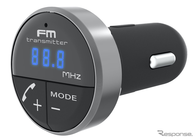Kashimura・Bluetooth FMトランスミッター フルバンド アンビエントライト付（KD-246）