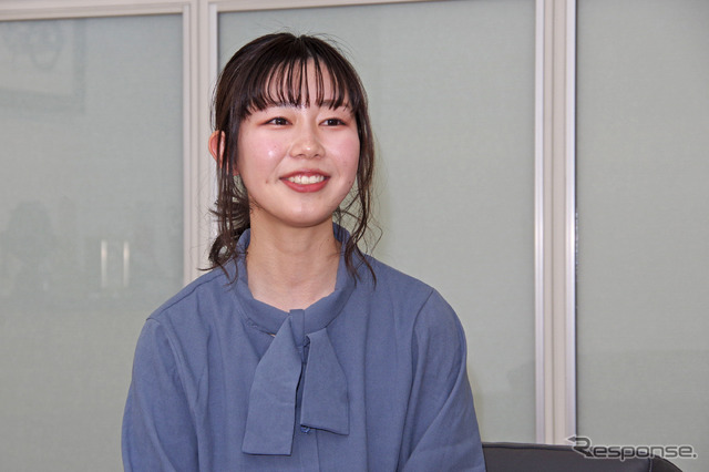 ヤマハ発動機 クリエイティブ本部 プロダクトデザイン部 プロダクトデザイン4グループの土屋さおりさん