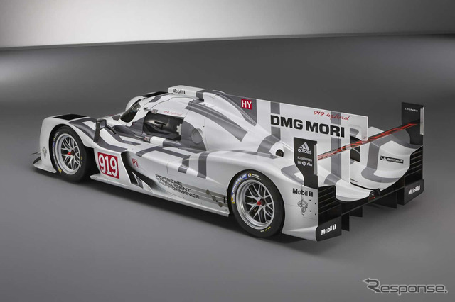 2014年にルマン24時間レースを走ったポルシェ919ハイブリッド