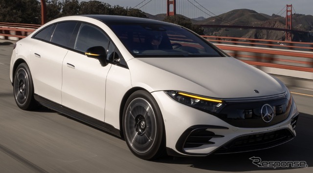 メルセデスベンツの自動運転「ドライブ・パイロット」を搭載した EQS