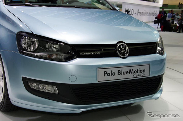 【ジュネーブモーターショー09】VW ポロ 新型…環境性能世界一の5シーター