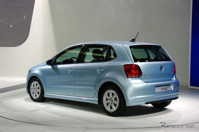 【ジュネーブモーターショー09】VW ポロ 新型…環境性能世界一の5シーター