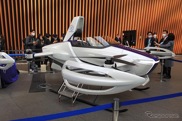 SkyDrive(スカイドライブ)『SD-03』実機(「City-Tech.Tokyo」東京国際フォーラム 2月27・28日開催)