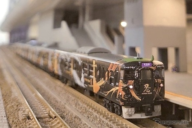 幻の忍者列車「SHINOBI-TRAIN」がNゲージで復活…JR草津線キャンペーンで入手可能
