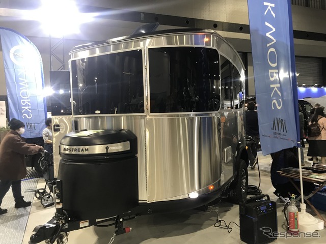 K-WORKSが展示したエアストリーム Basecamp X 16Feet