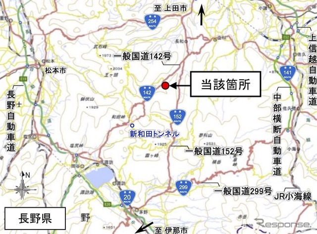 道の駅「和田宿ステーション」位置