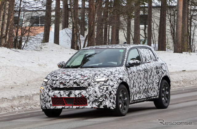 フィアット 600X（仮）プロトタイプ（スクープ写真）