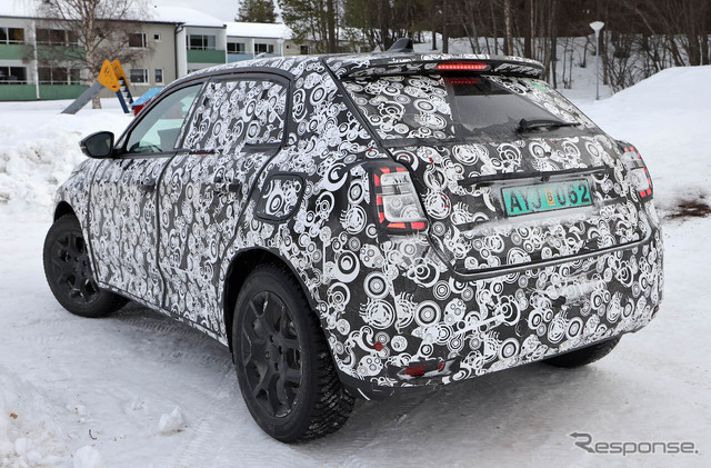 フィアット 600X（仮）プロトタイプ（スクープ写真）