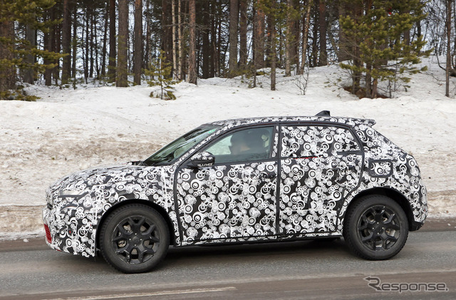 フィアット 600X（仮）プロトタイプ（スクープ写真）