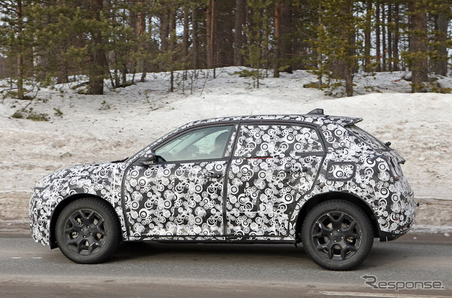 フィアット 600X（仮）プロトタイプ（スクープ写真）