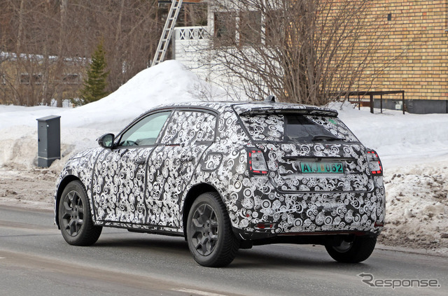 フィアット 600X（仮）プロトタイプ（スクープ写真）