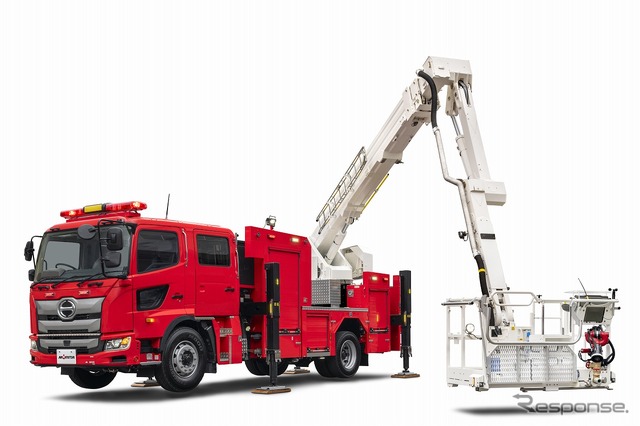 21mブーム付多目的消防ポンプ自動車 MVF21(参考画像)