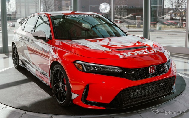 ホンダ・シビック・タイプR 新型の米インディカー・ペースカー仕様
