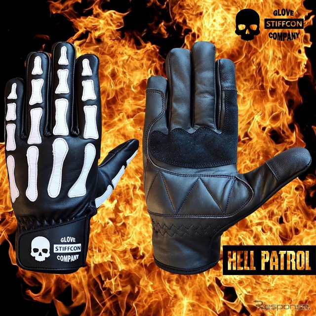 HELL PATROL バイクグローブ