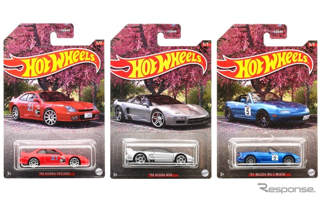 春だ!ホットウィールだ!桜舞う日本車アソート登場、BTTFの意外なあのクルマも!?
