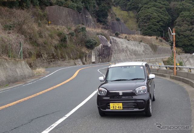 スズキ アルト 3600km試乗前編:京都・天橋立の近くにて。