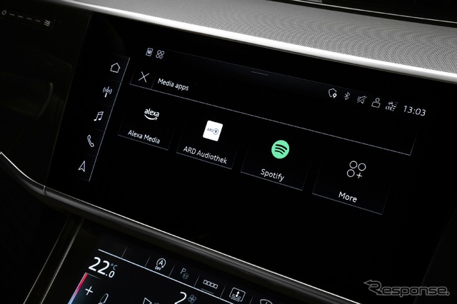 欧州向けアウディに車載化される「App Store」