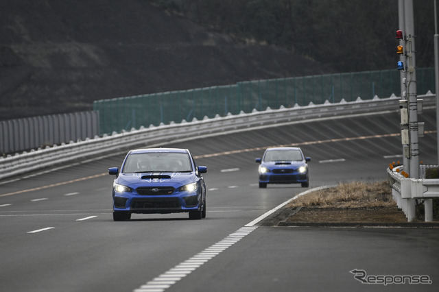 スバルテックツアー SDA横乗り体験