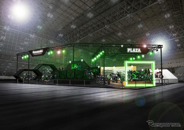 2023モーターサイクルショー カワサキブースイメージ