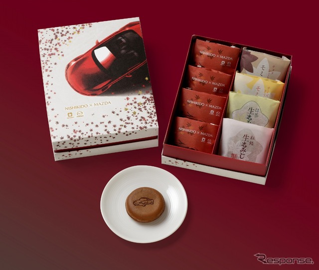 にしき堂×MAZDA 特製饅頭&もみじ詰合せ