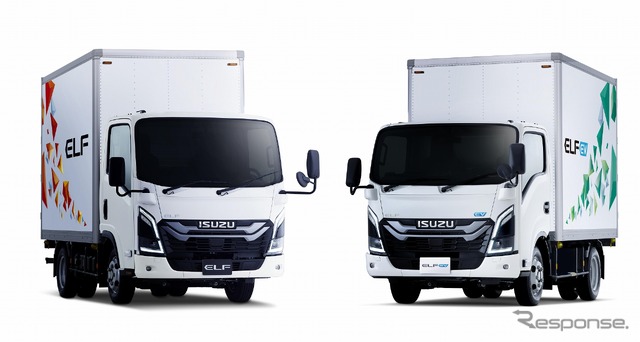 いすゞ エルフ EV&ディーゼル
