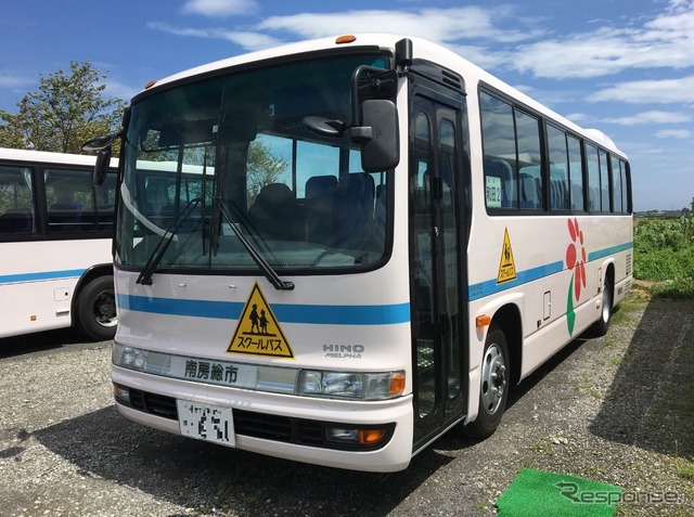 南房総市で受託運行しているスクールバス