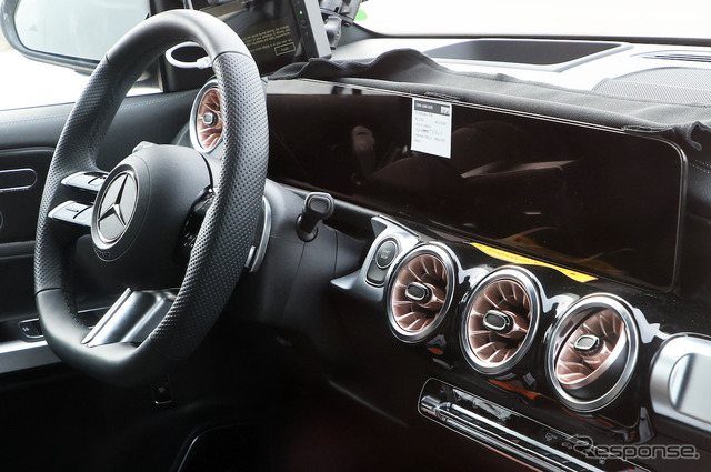 メルセデスベンツ EQB 改良新型プロトタイプ(スクープ写真)